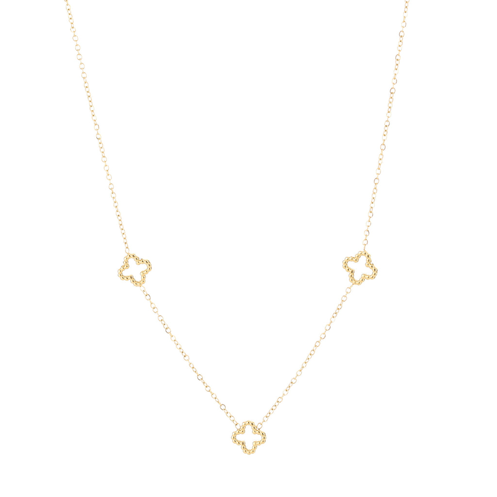 Fijne klaver ketting