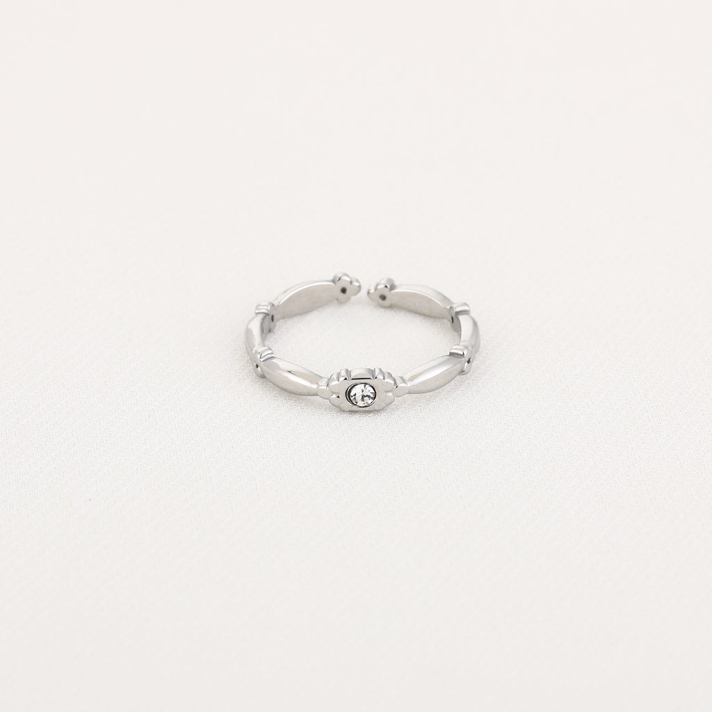 Mireille - Zilveren Zirkonia Ring - Afmetingen en details