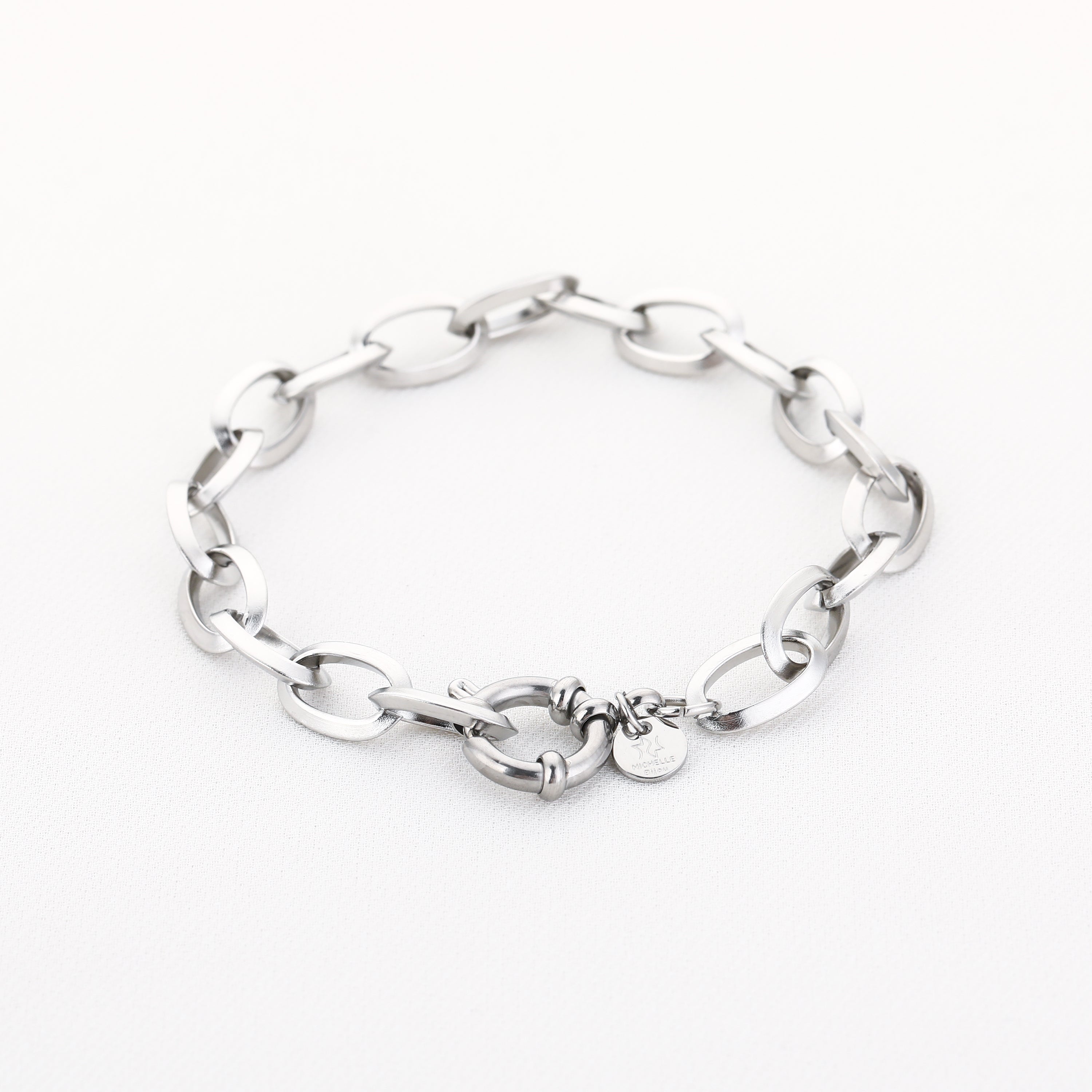 Valoré – Schakel Armband Zilver – Stainless Steel