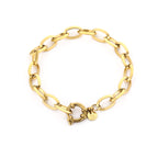 Valoré – Schakel Armband Goud – Stainless Steel