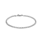 Leonardo – Gourmette Armband – 925 Zilver
