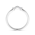 Lumina – Zirkonia Ring – 925 Zilver Zijkant