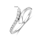 Lunara – Zirkonia Ring – 925 Zilver Afmeting