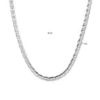 Magnus - Fantasie Schakel Ketting - 925 Zilver Afmeting