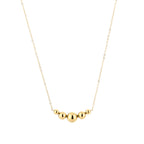 Seraphina - Kralen Ketting Goud - Stainless Steel