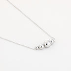 Seraphina - Kralen Ketting Zilver - Stainless Steel 2