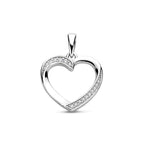 Seraphine – Hart Hanger Zirkonia – 925 Zilver