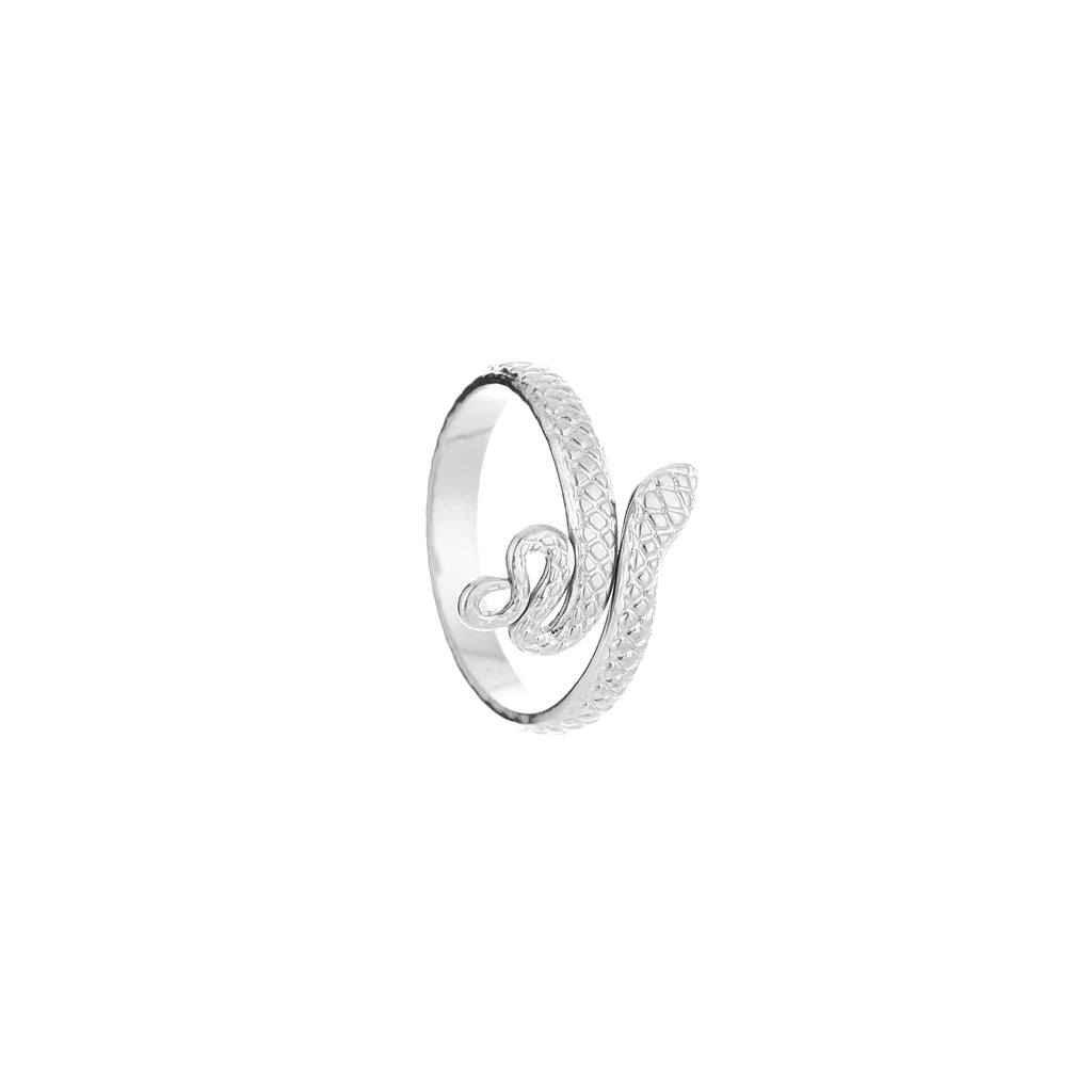 Serpentina - Slang Ring Zilver - Stainless Steel