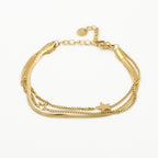 Stellara – 3-in-1 Armband Goud – Stainless Steel city juwelier almere view 2