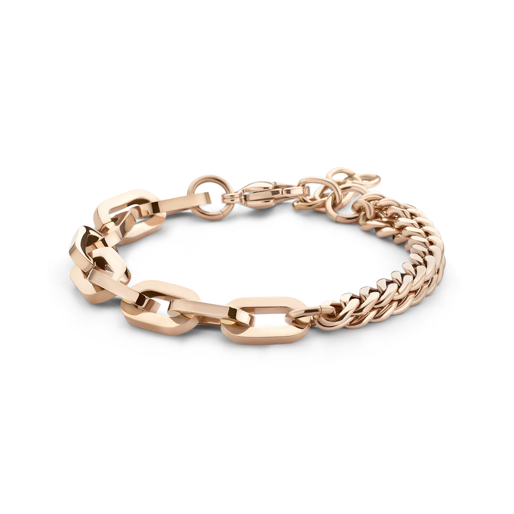Armband gourmette en paperclip