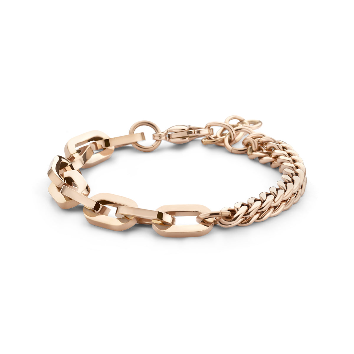 Armband gourmette en paperclip