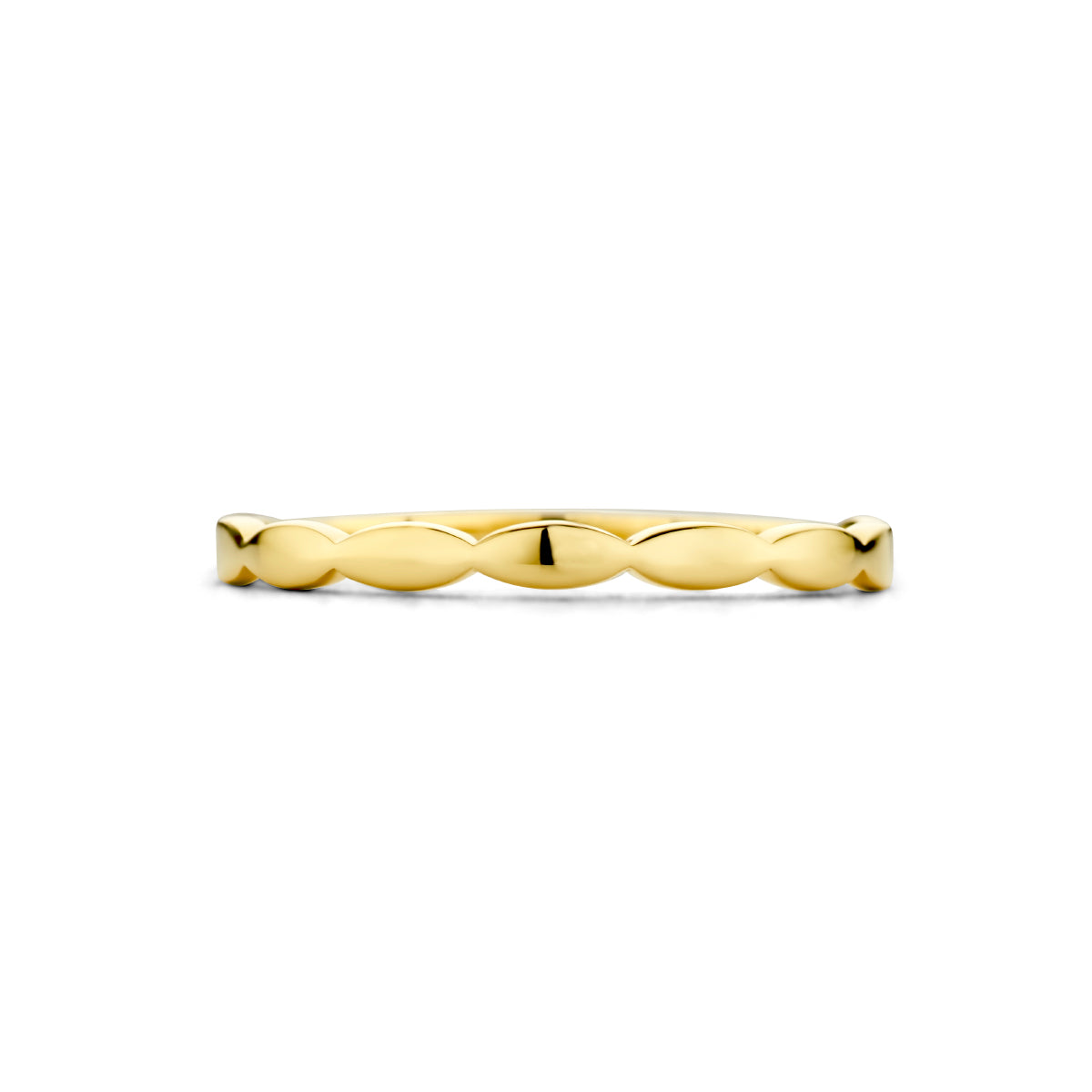 Ameliana 14K gouden ring voor vrouwen op witte achtergrond - City Juwelier