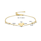 Amoralisse gouden armband met infinity symbolen in 14K goud - City Juwelier