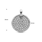 Lunaria – Hanger Zirkonia - 925 Zilver