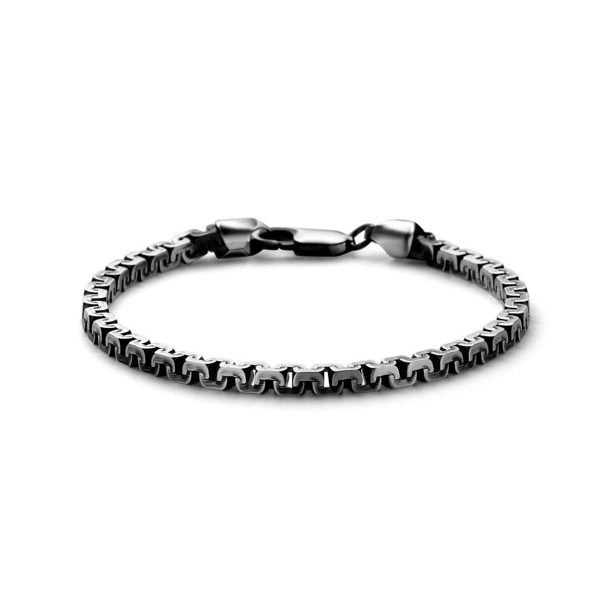 Aterno – Armband Geoxideerde - 925 Zilver