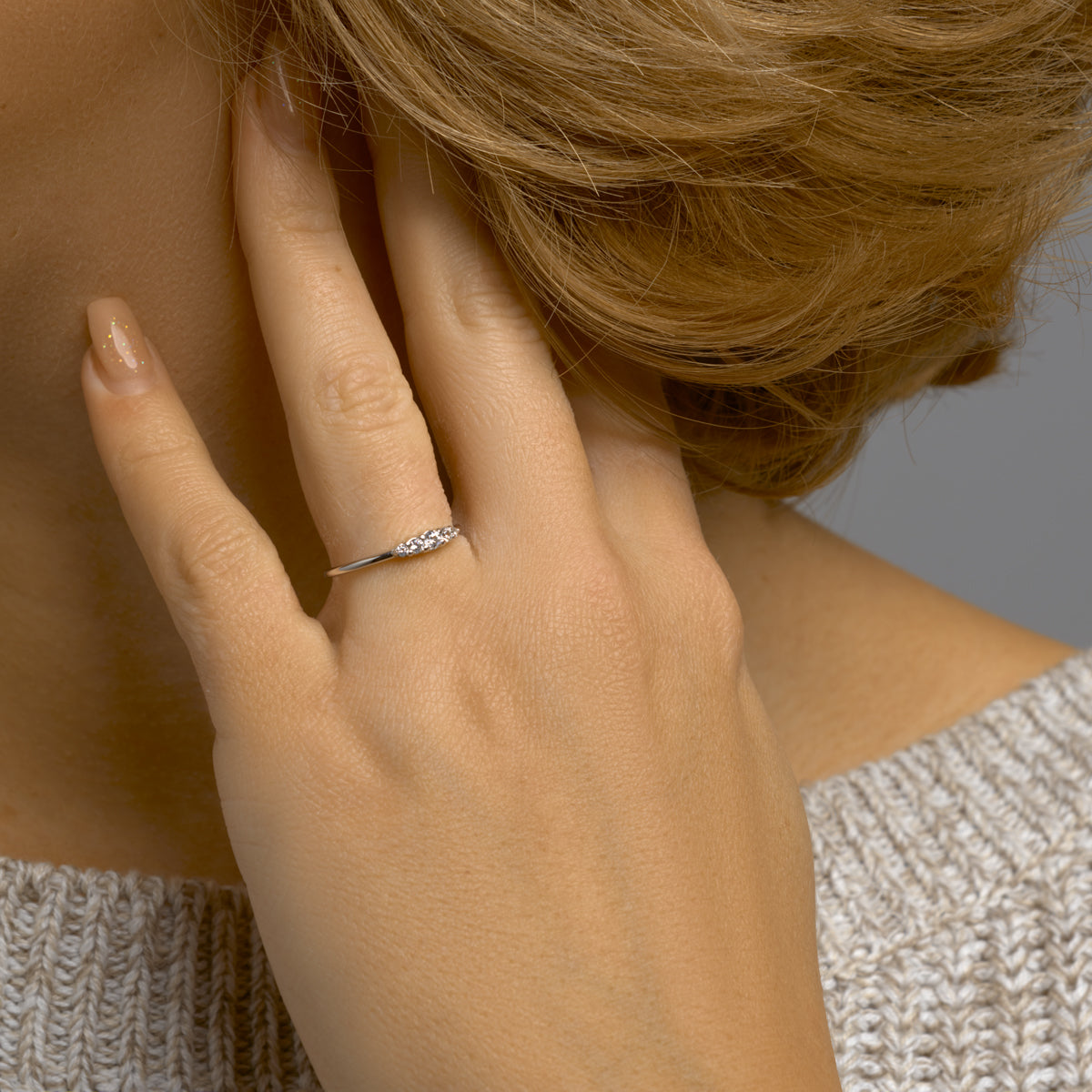 Ring kleine stenen