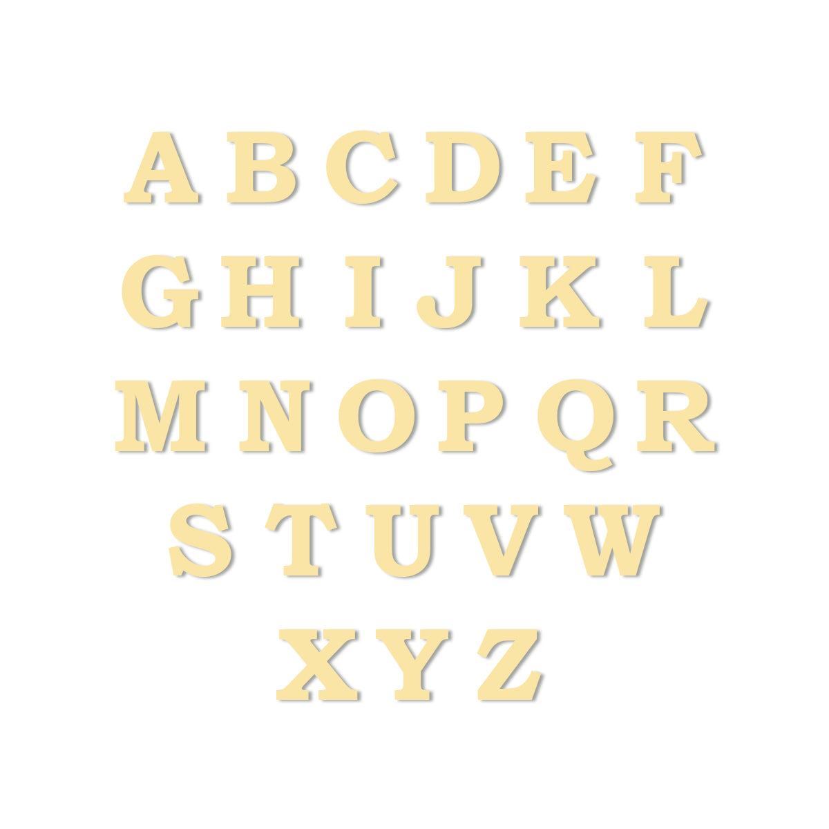 Armband letter