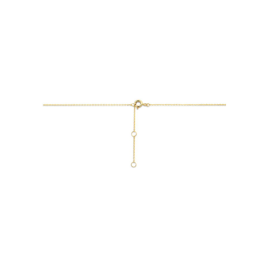 Close-up infinity symbool gouden dames ketting - City Juwelier