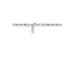 Cordiano koord ketting met karabijnsluiting en extensie ketting - City Juwelier