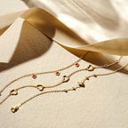 Detail van 14K geelgouden armband met verstelbare lengte 16-18cm - City Juwelier