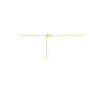 Detail van gouden ketting met verstelbare lengte - City Juwelier