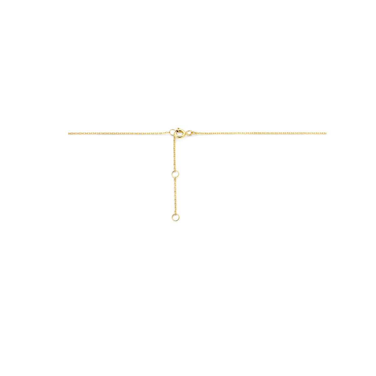 Detail van gouden ketting met verstelbare lengte - City Juwelier