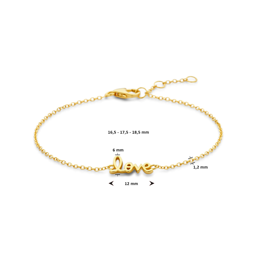 Amoré – Love Armband - 925 Zilver