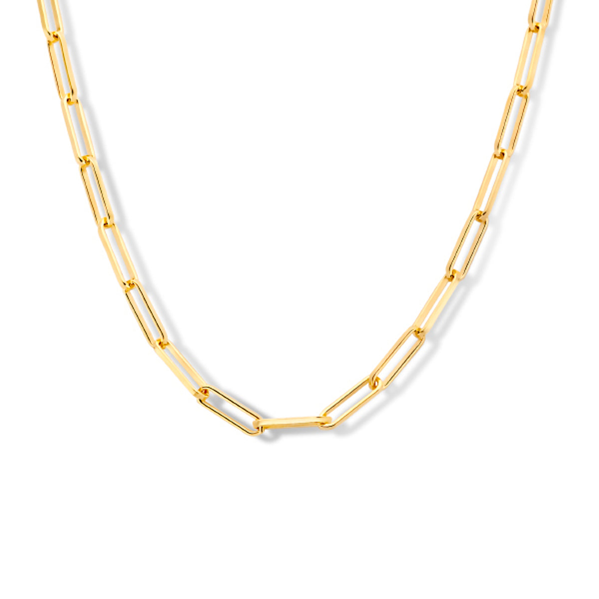 Aurora – Paperclip Ketting - 925 zilver