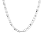 Aurora – Paperclip Ketting - 925 zilver