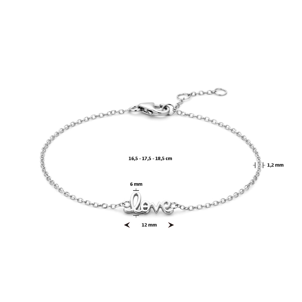 Amoré – Love Armband - 925 Zilver