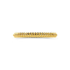Gediamanteerde gouden damesring Diamavine detail opname geelgoud - City Juwelier