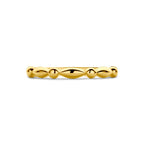 Geelgouden ring voor vrouwen detail van de 2,5mm breedte - City Juwelier