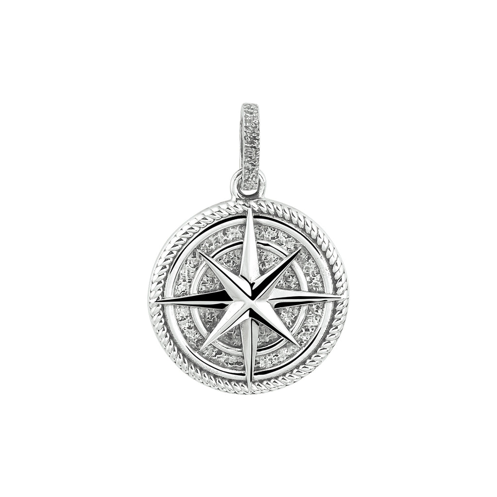 Geoxideerde zilveren heren hanger met ster - Stellaris 925 zilver - City Juwelier