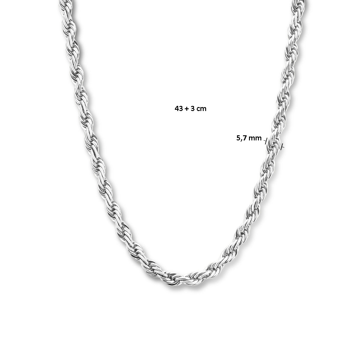 Goudkleurige variant Cordiano koord ketting voor dames - City Juwelier