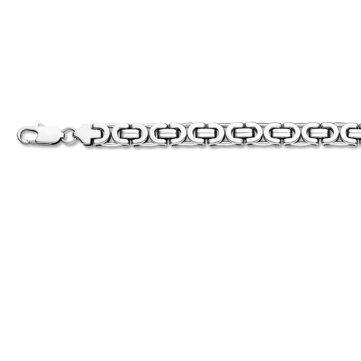 Regallo koningsschakel ketting van stainless steel voor mannen - City Juwelier