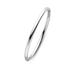Stainless steel bangle armband voor vrouwen vooraanzicht - City Juwelier