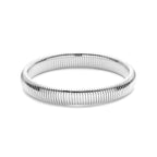 Tubiana zilveren tubogas dames armband vooraanzicht - City Juwelier