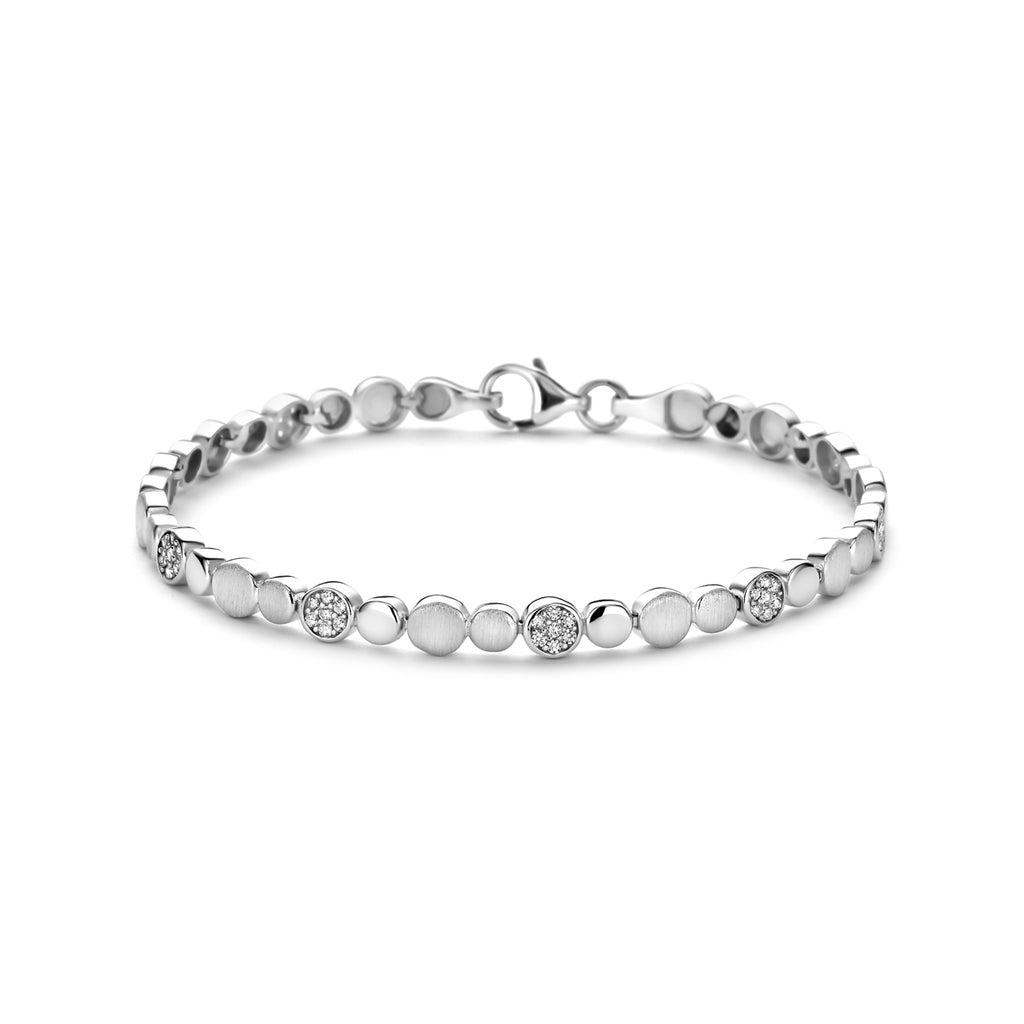 Zilveren armband met zirkonia voor vrouwen - Zircalina collectie - City Juwelier