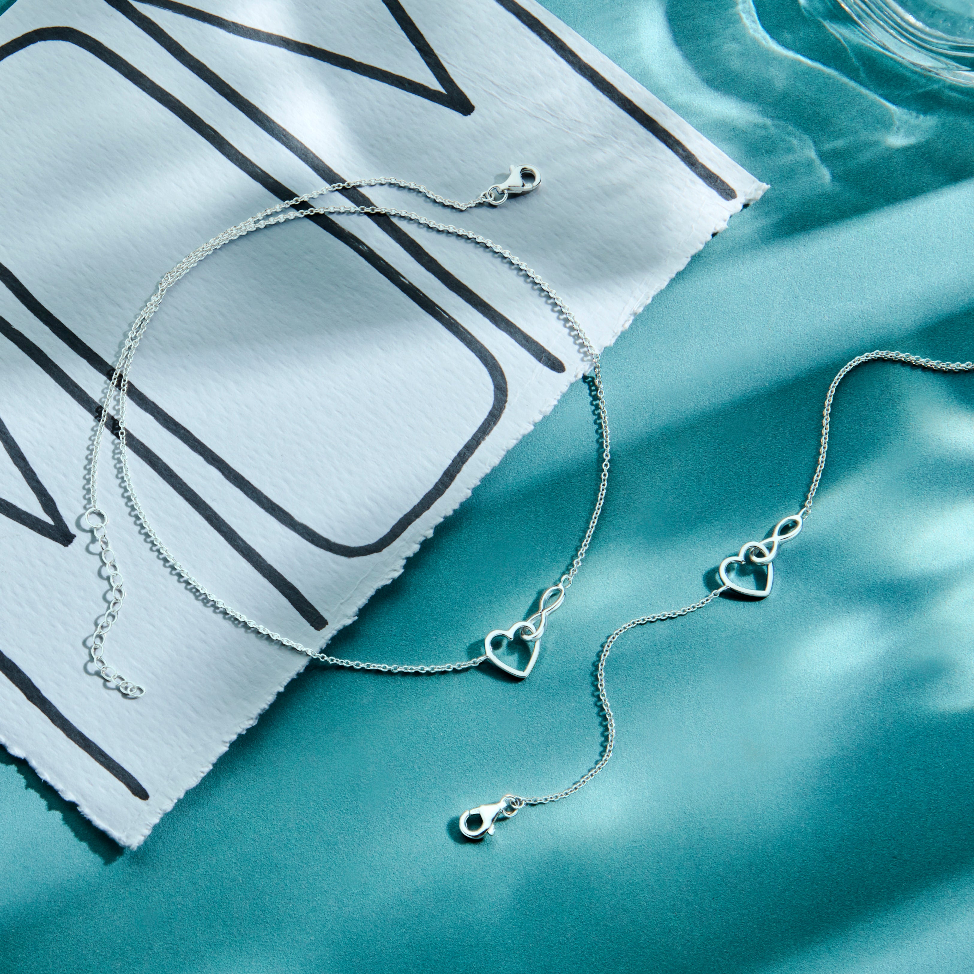 Zilveren hart ketting Coeurlisse set Valentijnscadeau - City Juwelier