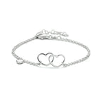 Zilveren hartjes armband 925 sterling zilver voor vrouwen - City Juwelier