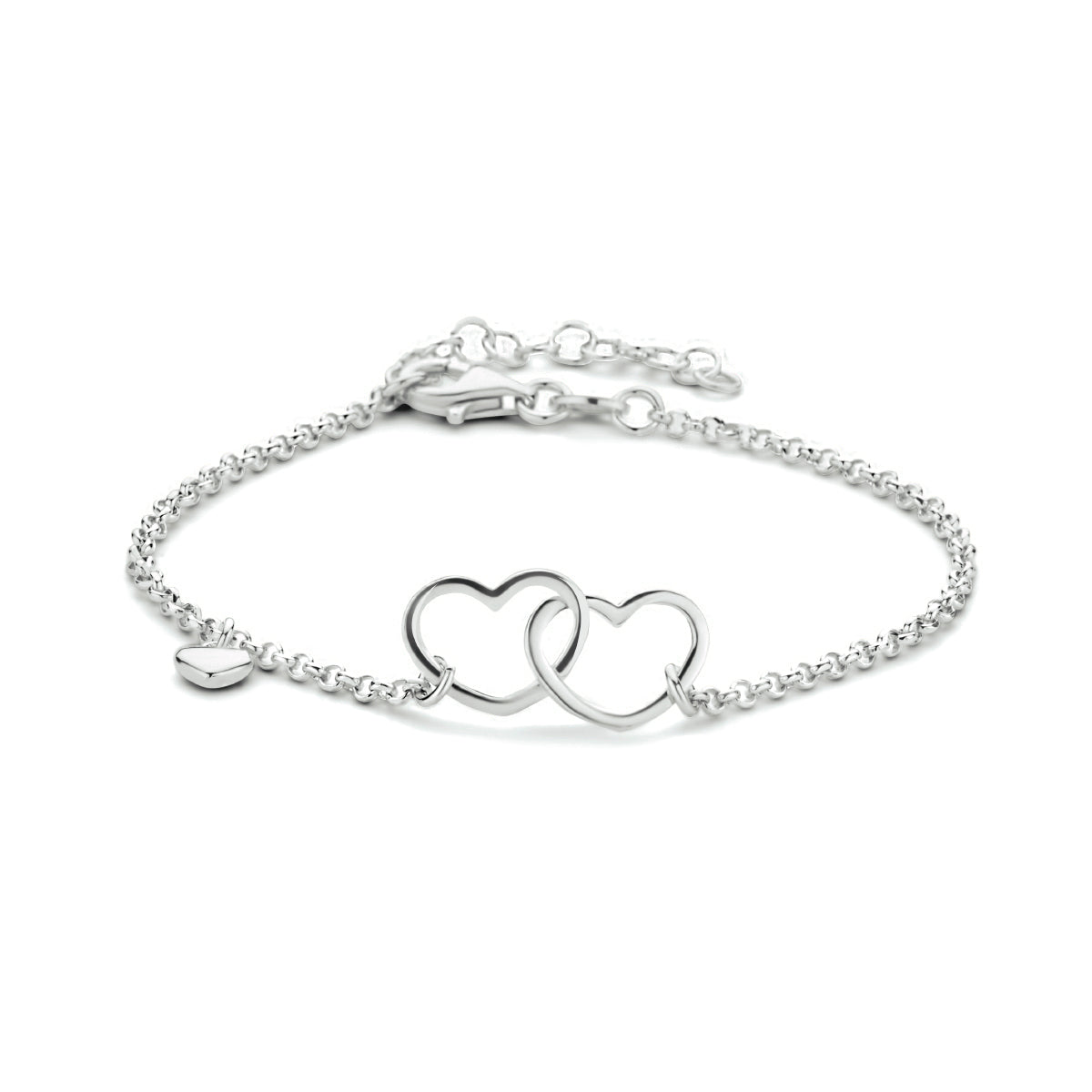 Zilveren hartjes armband 925 sterling zilver voor vrouwen - City Juwelier