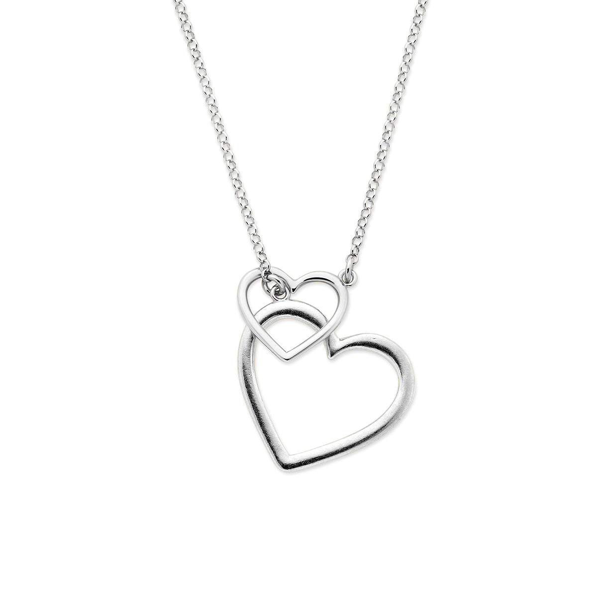 Zilveren hartjes ketting voor kinderen - Coraviara 925 zilver - City Juwelier