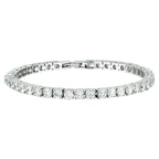 Zilveren tennis armband met zirkonia steentjes voor vrouwen - City Juwelier