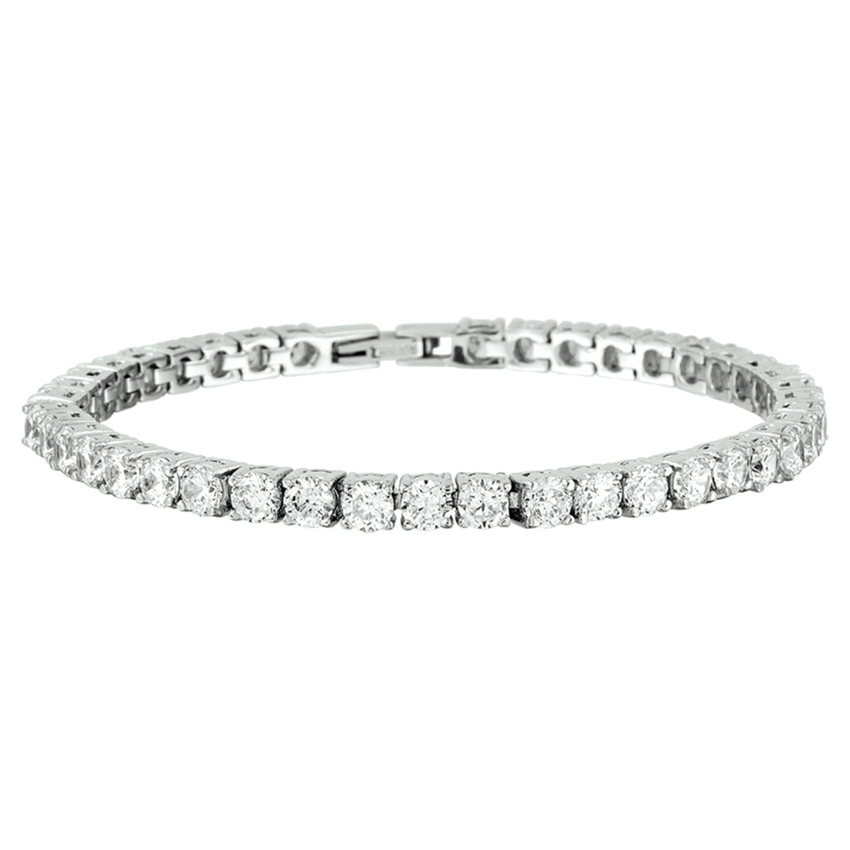 Zilveren tennis armband met zirkonia steentjes voor vrouwen - City Juwelier