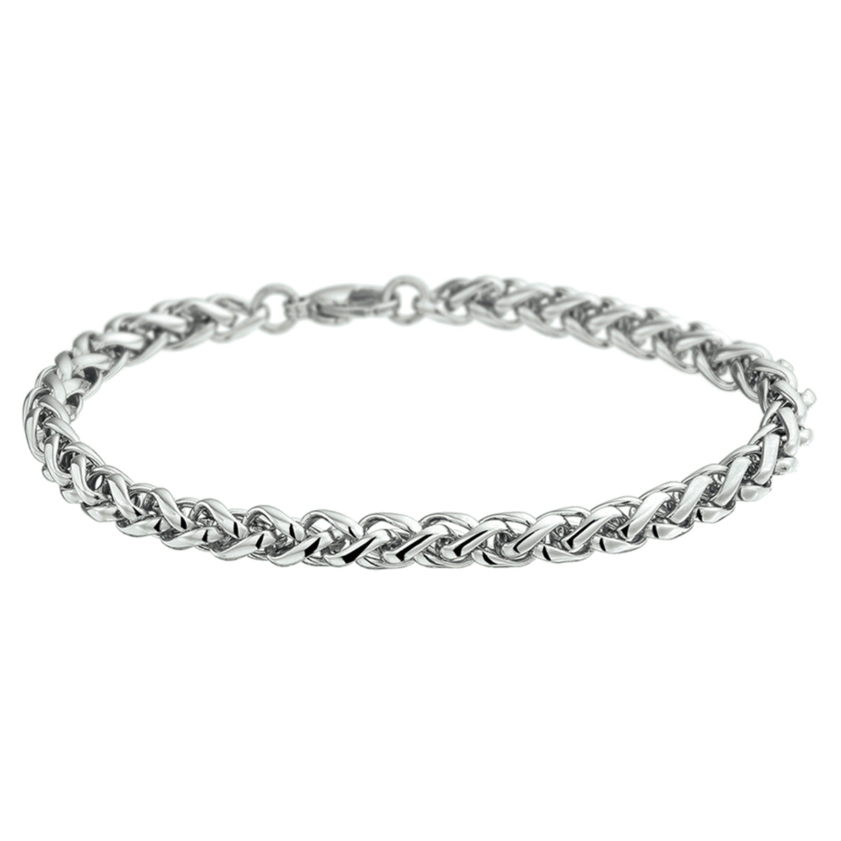 Zilverkleurige vossestaart armband van stainless steel voor vrouwen - City Juwelier