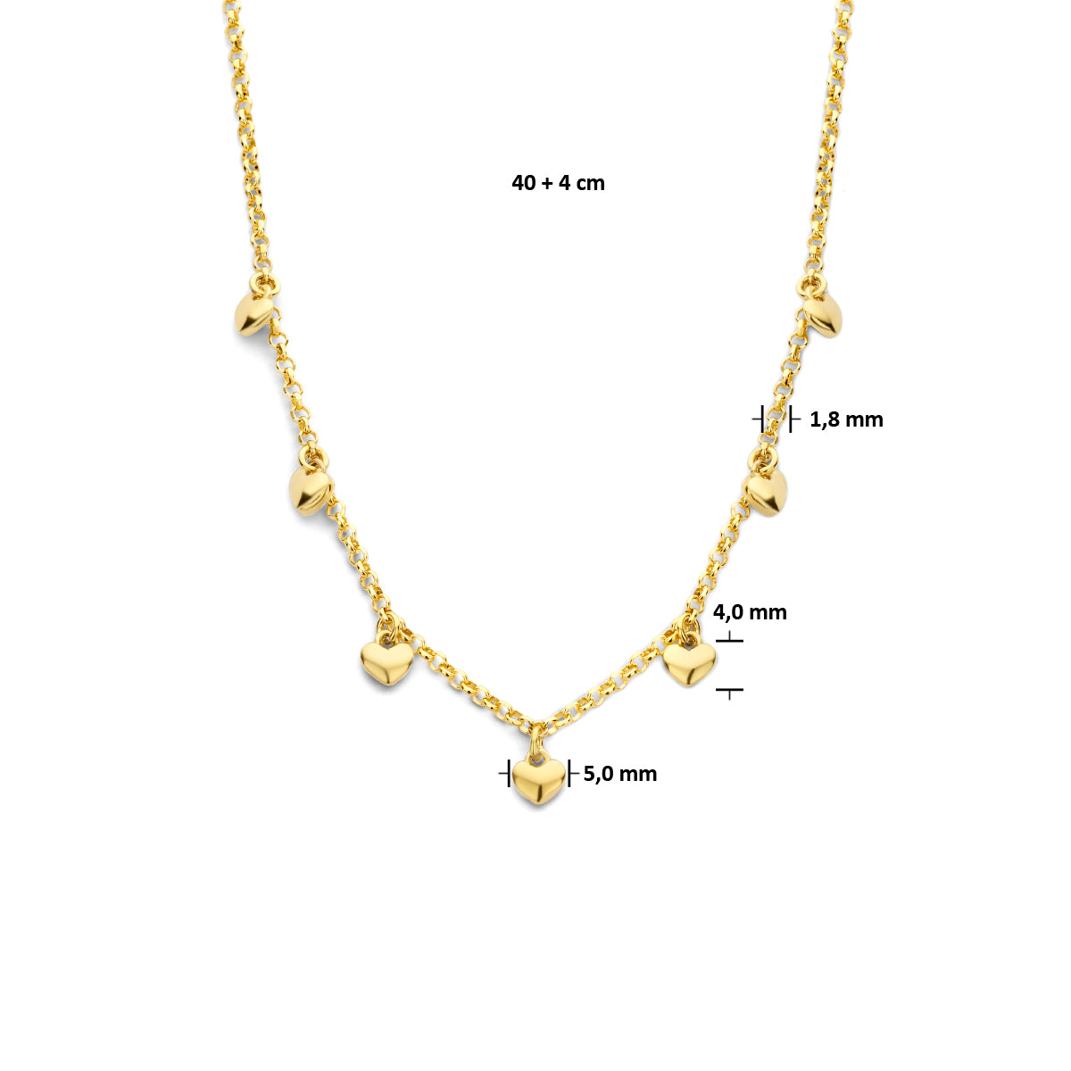 Ketting hartjes