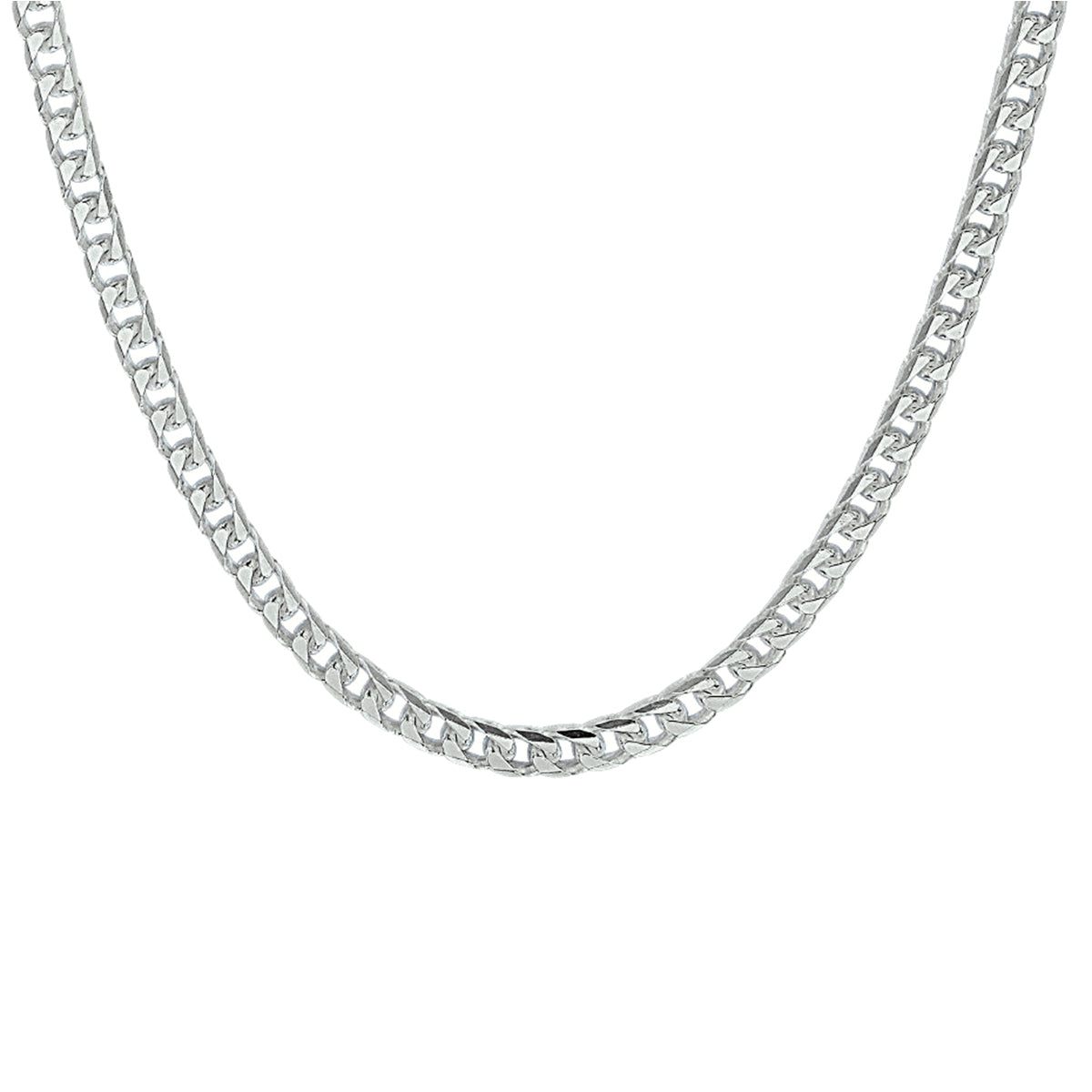 Victorus - Gourmette Ketting - 925 Zilver