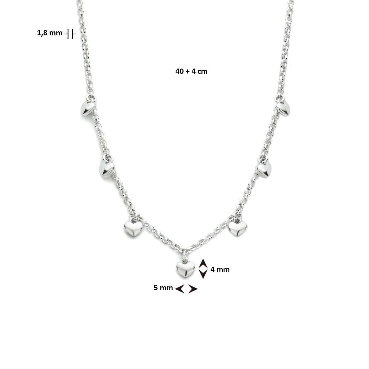 Ketting hartjes
