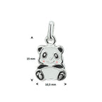 Pandora - Panda Hanger Emaille Groot - 925 Zilver