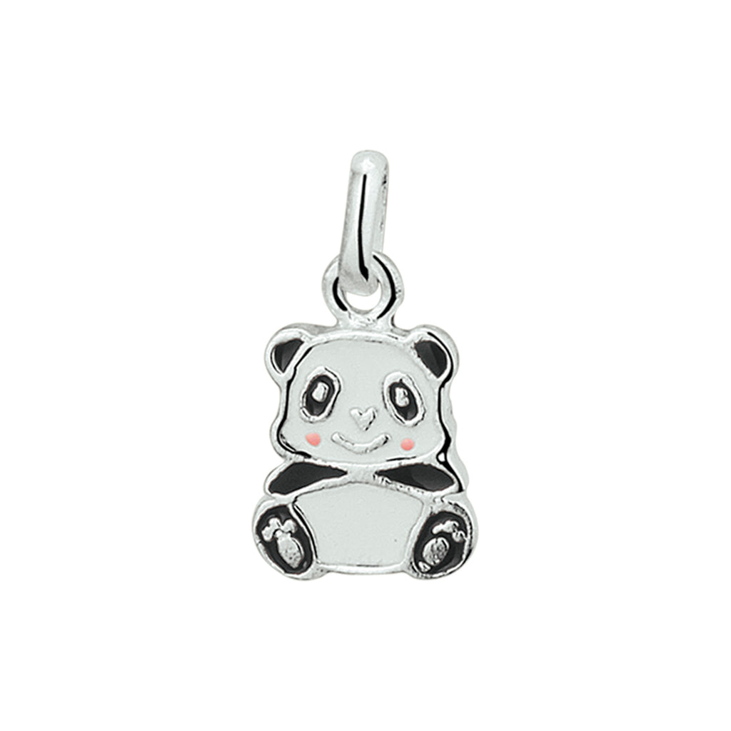 Pandora - Panda Hanger Emaille Groot - 925 Zilver